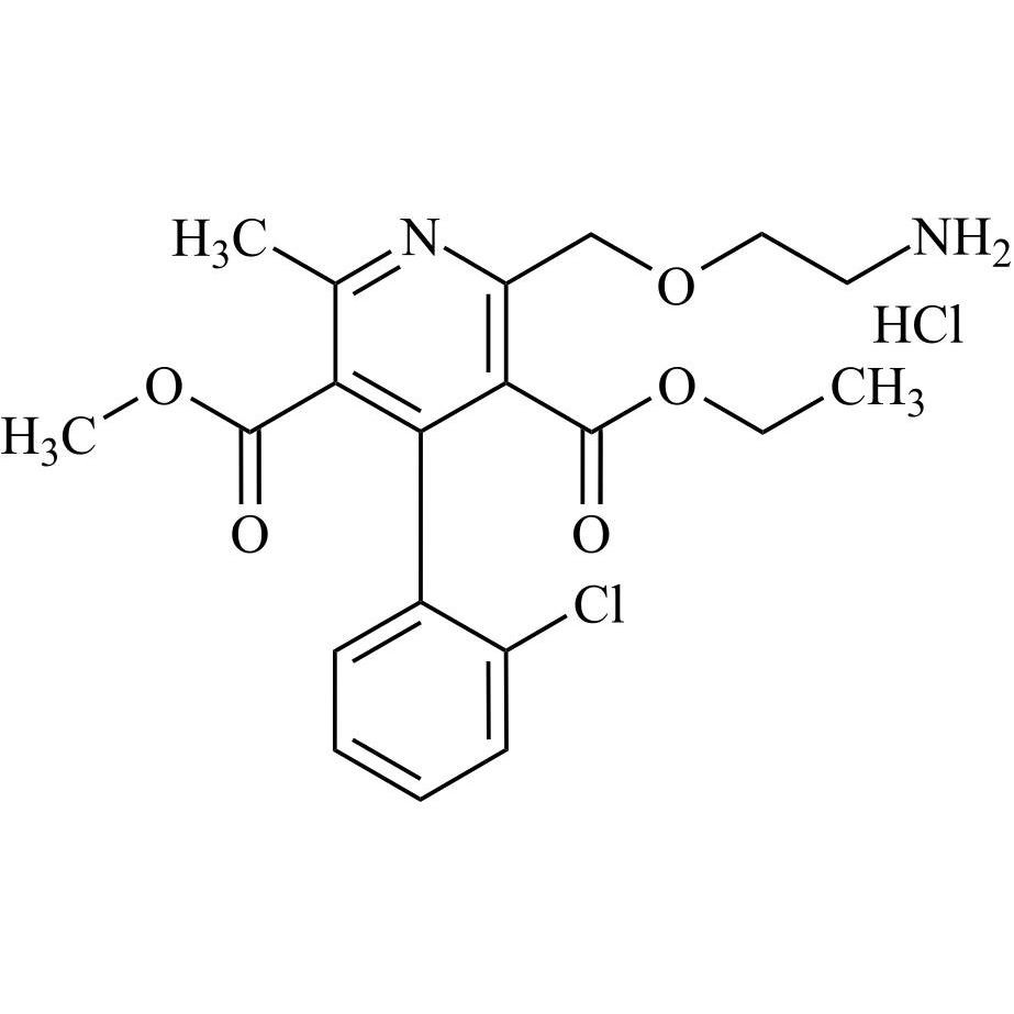 Show details for Amlodipine EP Impurity D HCl (Amlodipine USP Related Compound A HCl, Dehydro Amlodipine HCl) Picture of Amlodipine EP Impurity D HCl (Amlodipine USP Related Compound A HCl, Dehydro Amlodipine HCl)