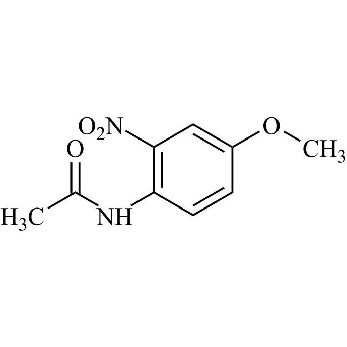 Picture of 4'-Methoxy-2'-nitroacetanilide