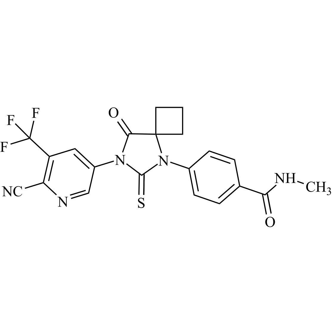 Picture of Apalutamide Desfluoro Impurity