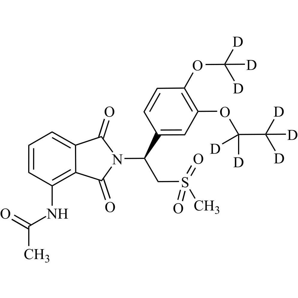 Show details for Apremilast-d8 Picture of Apremilast-d8