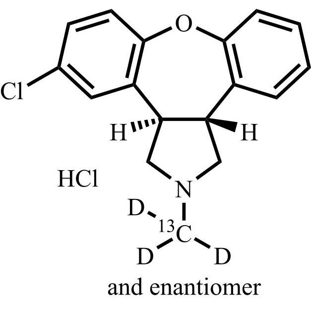 Picture of Asenapine-13C-d3 HCl