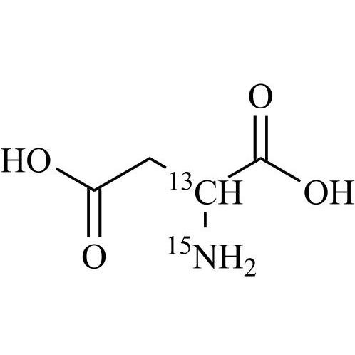 Picture of Aspartic-2-13C-15N Acid