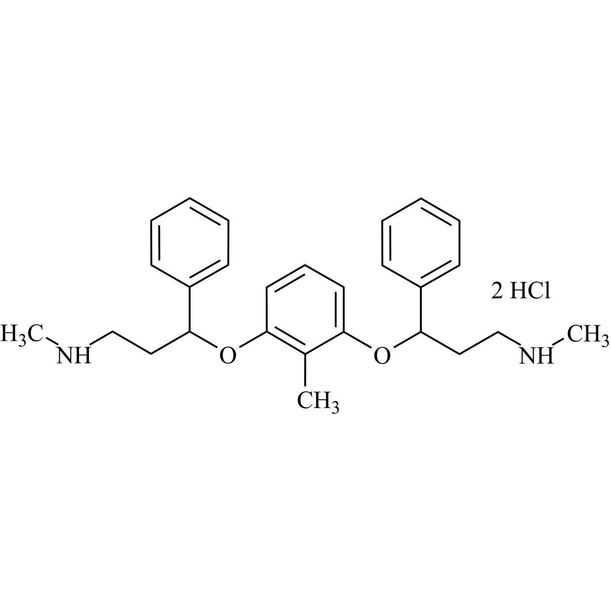 Picture of Atomoxetine EP Impurity G DiHCl (Mixture of Diastereomers)