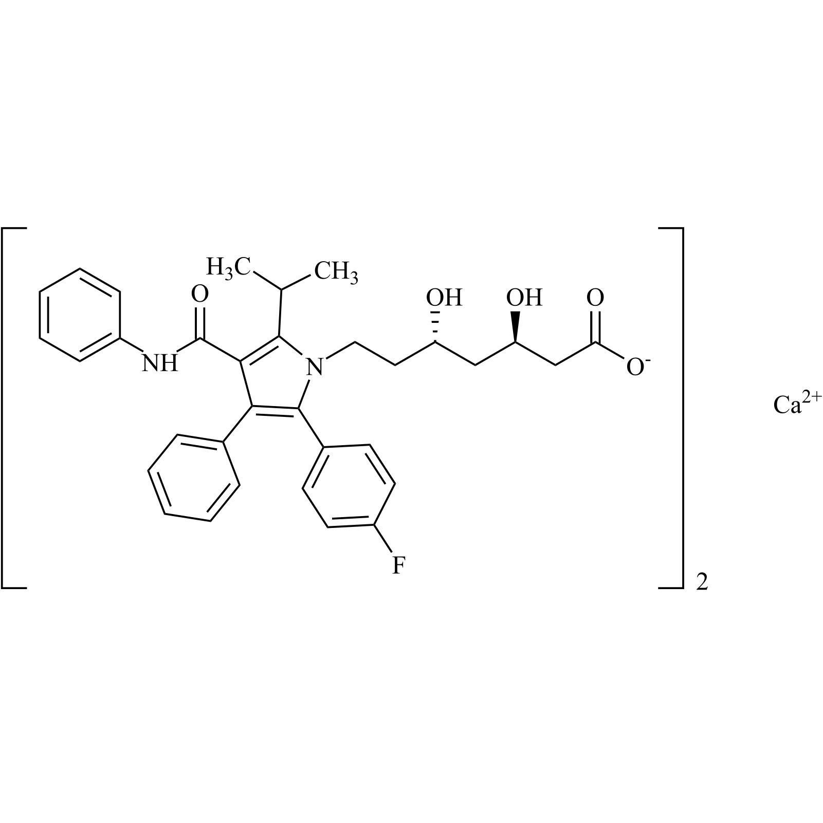 Picture of Atorvastatin (3R,5S)-Isomer Calcium Salt