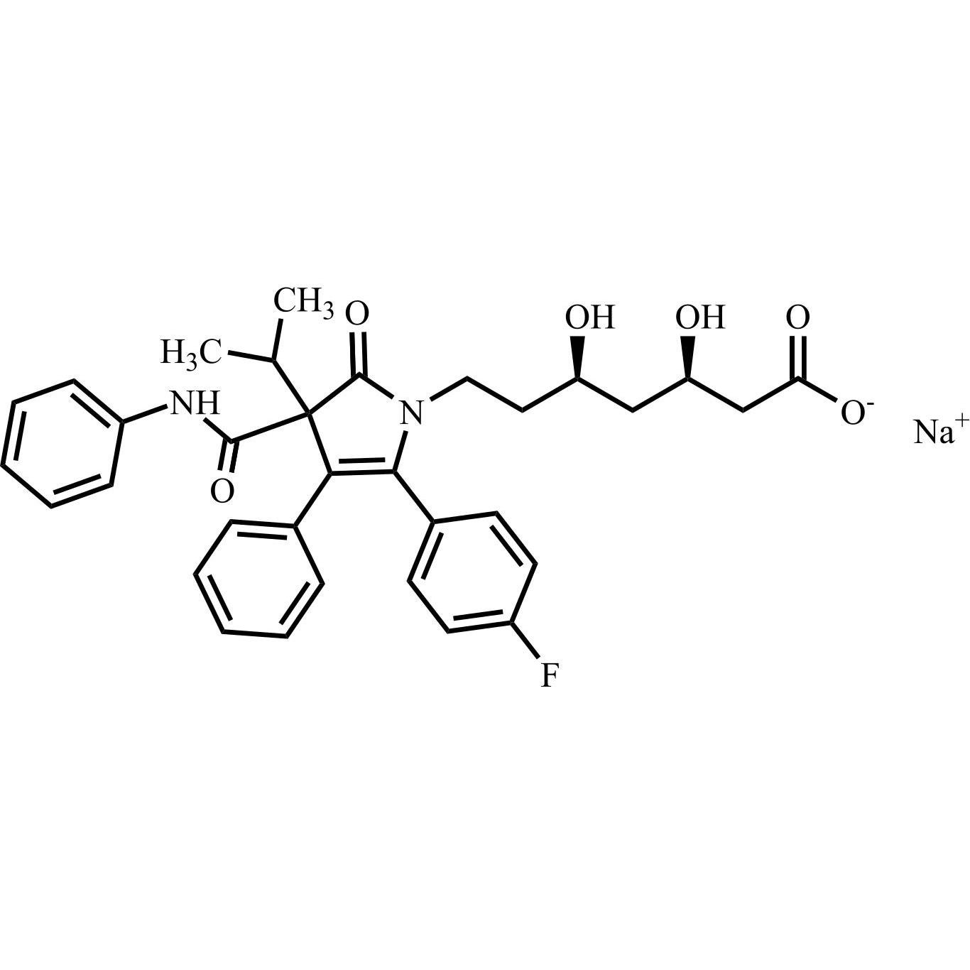 Picture of Atorvastatin Lactam Sodium Salt Impurity