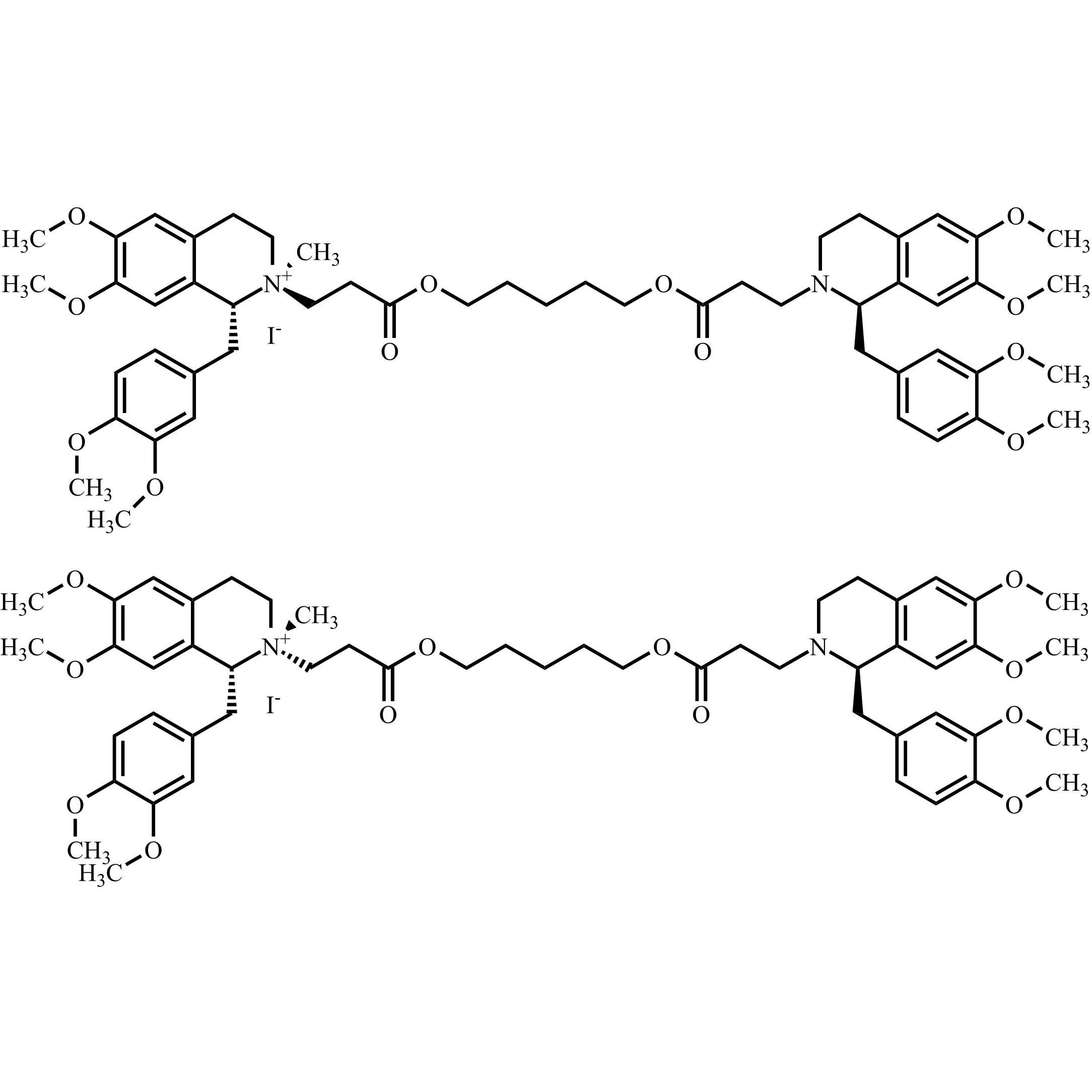 Show details for Atracurium Impurity A1 (trans-Monoquatenary) and A2 (cis-Monoquatenary) Mixture Picture of Atracurium Impurity A1 (trans-Monoquatenary) and A2 (cis-Monoquatenary) Mixture
