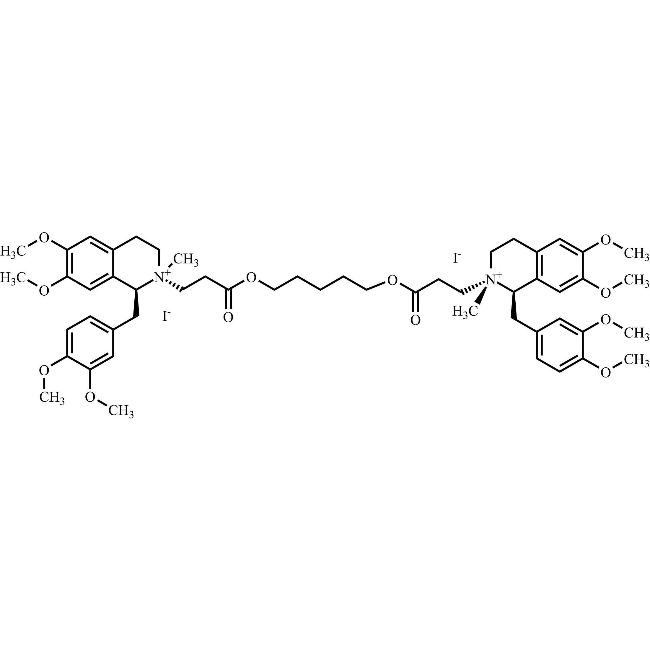 Show details for Cisatracurium Besilate EP Impurity U Iodide Picture of Cisatracurium Besilate EP Impurity U Iodide