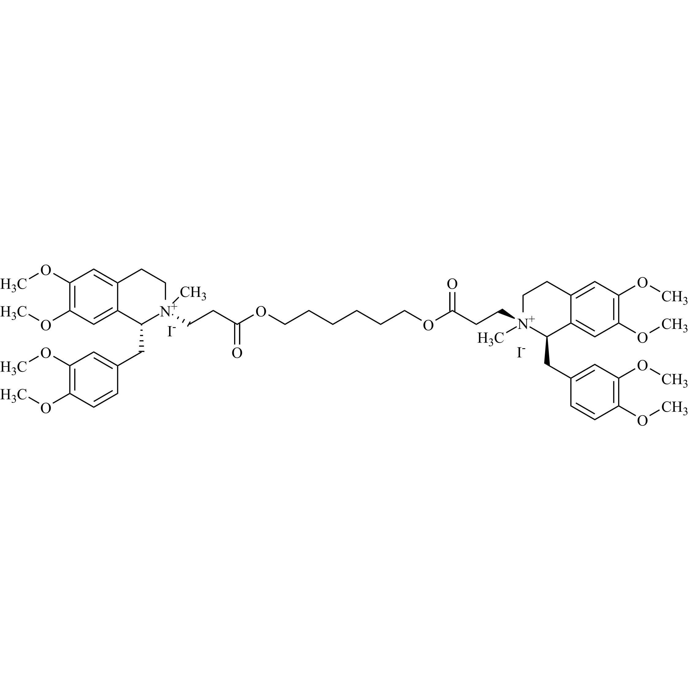 Show details for Cisatracurium Besilate EP Impurity M Iodide Picture of Cisatracurium Besilate EP Impurity M Iodide
