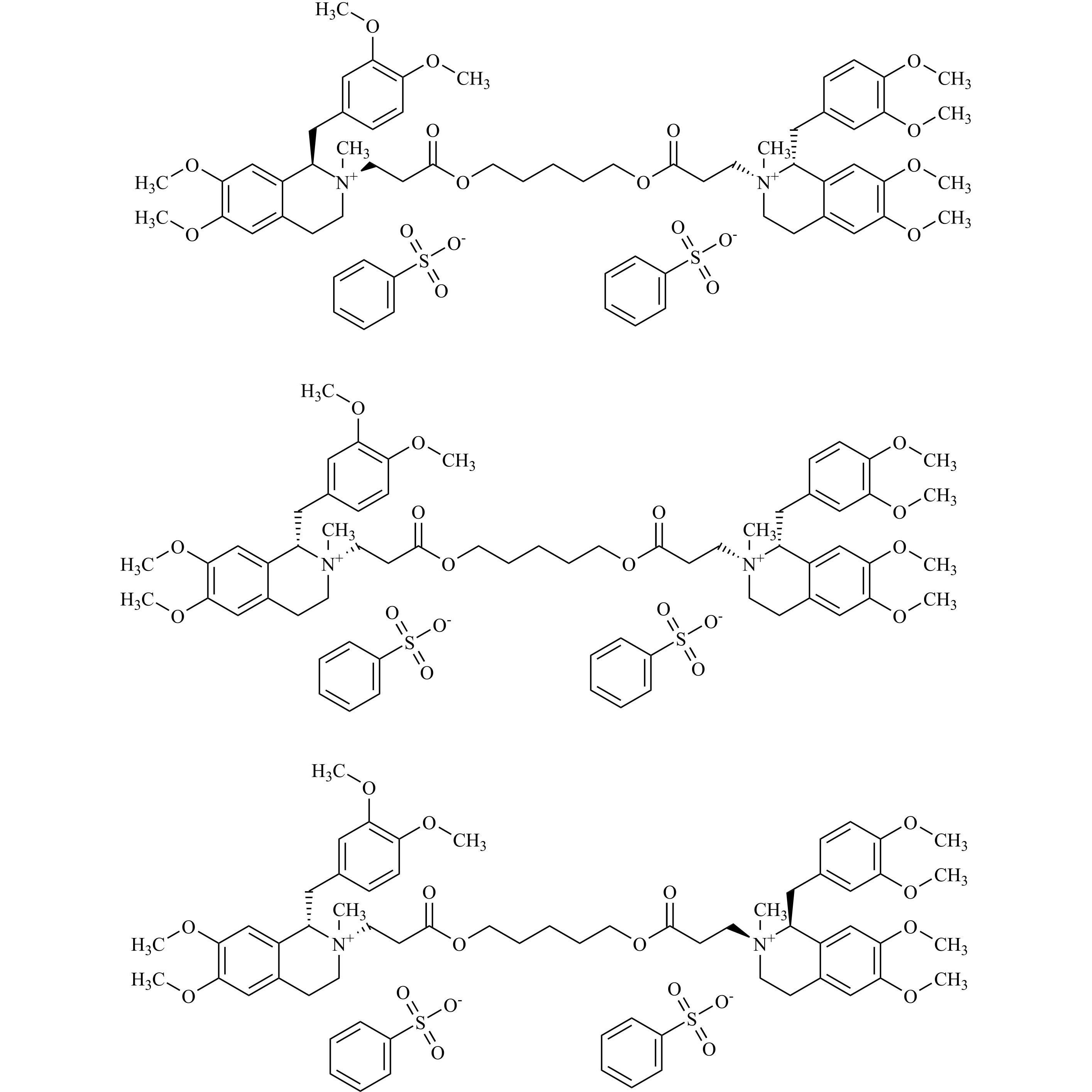 Show details for Cis-Atracurium Besylate (racemic) Picture of Cis-Atracurium Besylate (racemic)