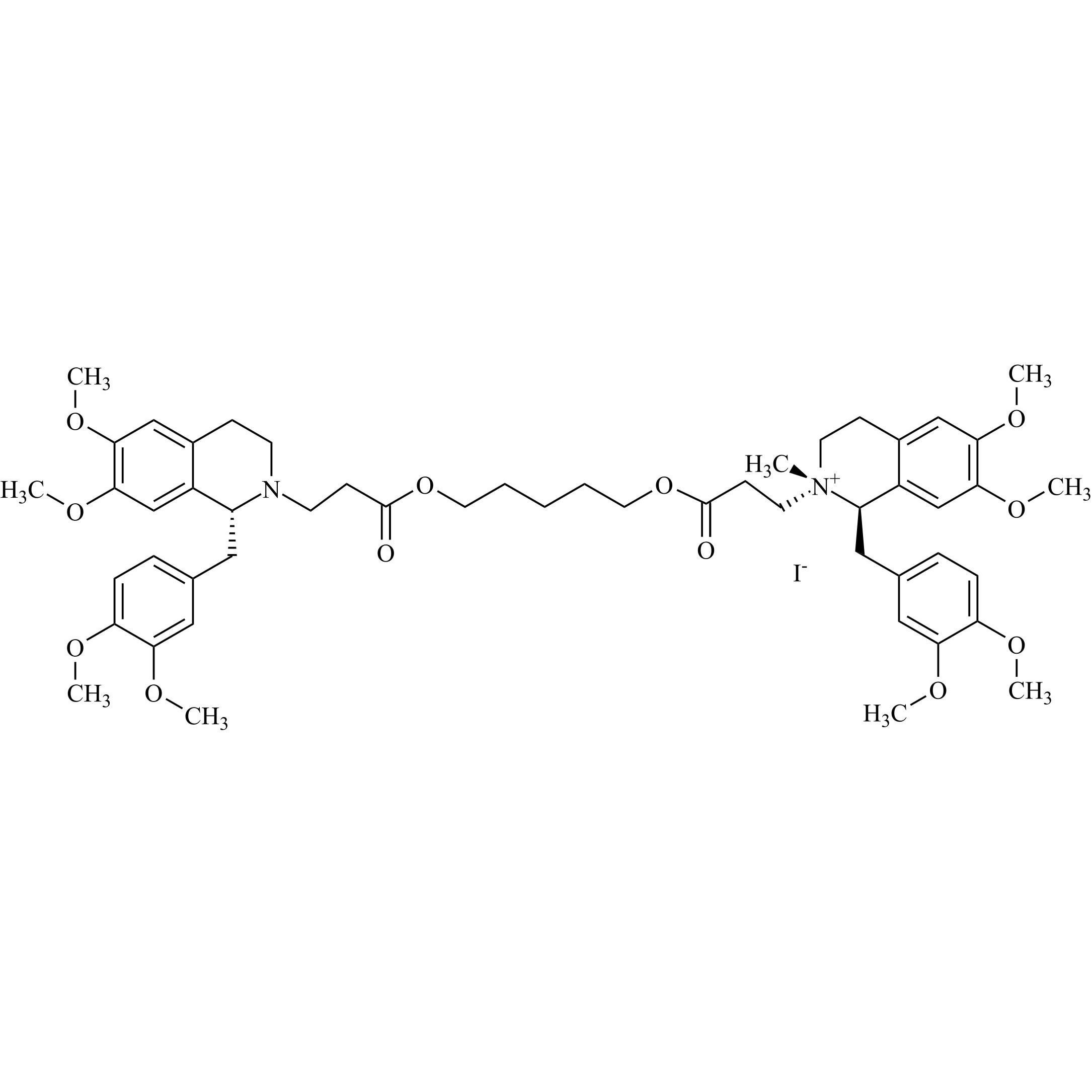 Show details for Cisatracurium Besilate EP Impurity P Iodide Picture of Cisatracurium Besilate EP Impurity P Iodide