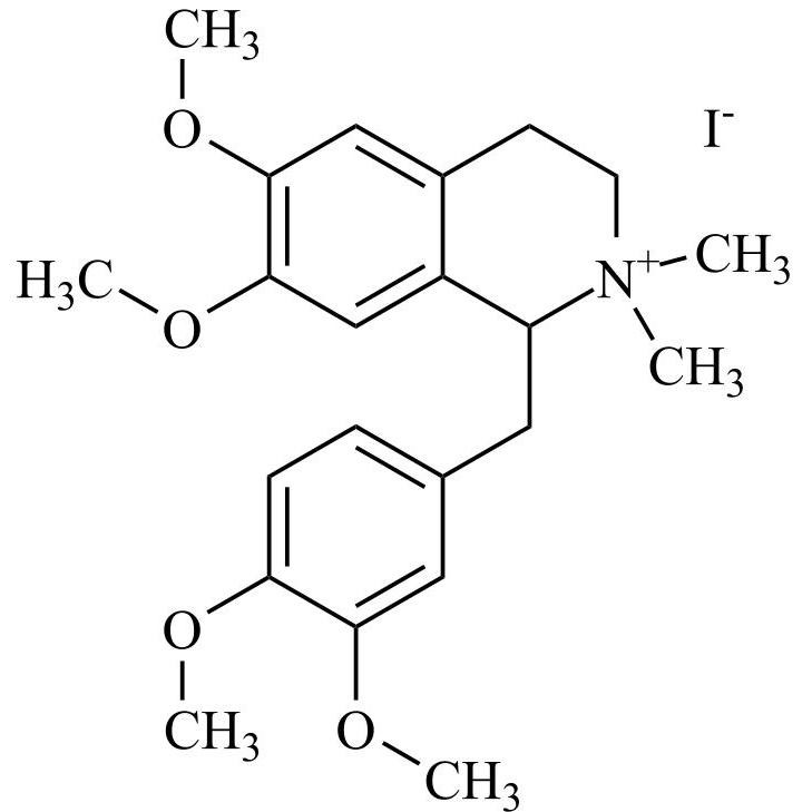 Show details for Atracurium Besilate EP Impurity F Iodide Picture of Atracurium Besilate EP Impurity F Iodide