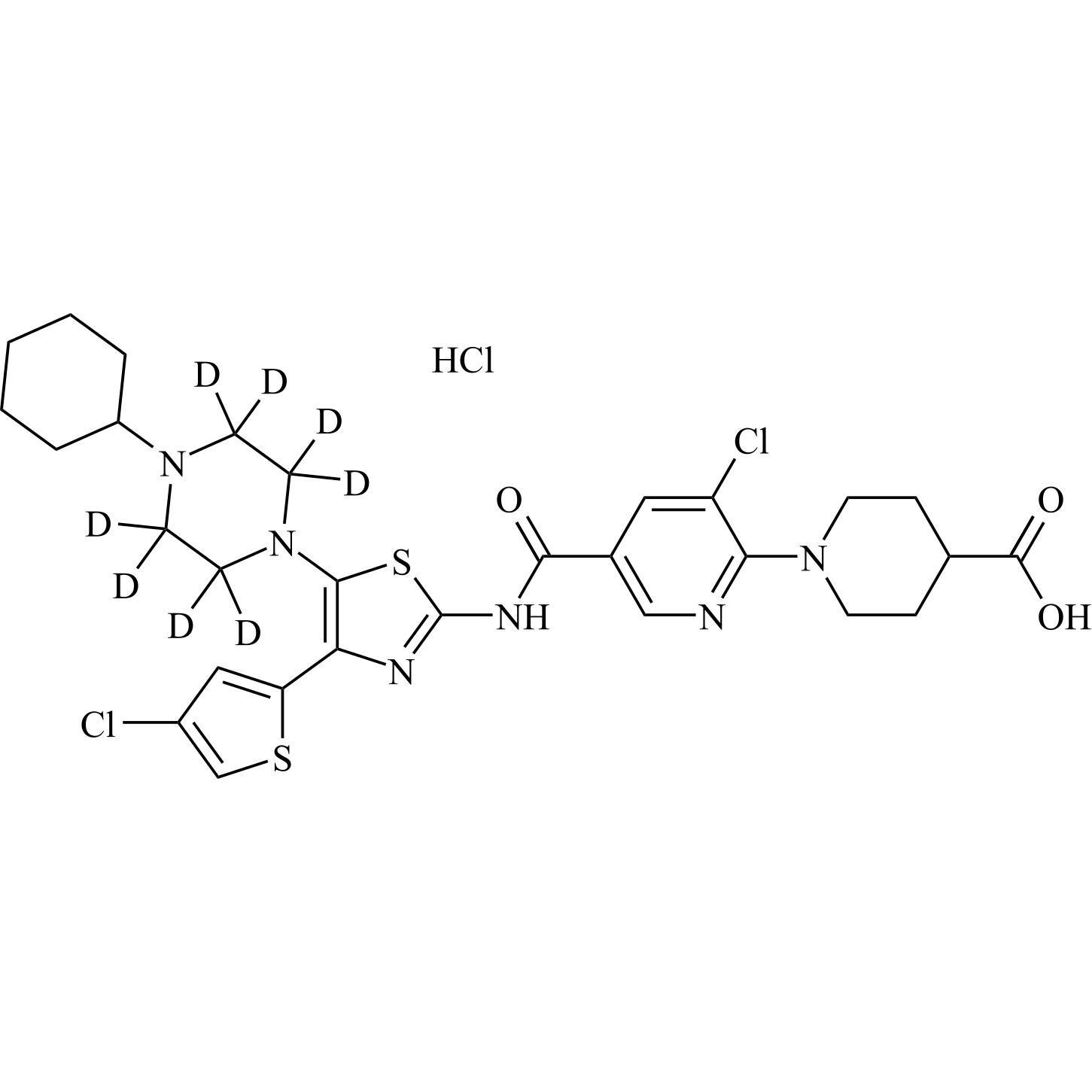 Picture of Avatrombopag-d8 HCl
