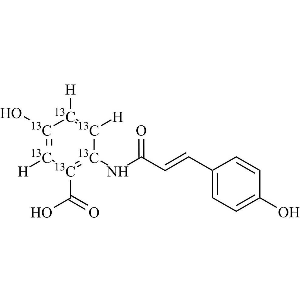 Show details for Avenanthramide A-13C6 Picture of Avenanthramide A-13C6