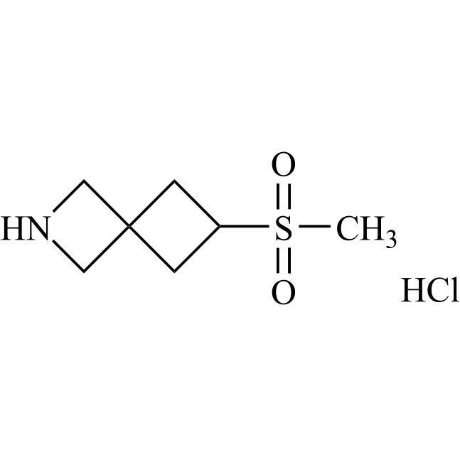 Picture of 6-(methylsulfonyl)-2-Azaspiro[3.3]heptane hydrochloride