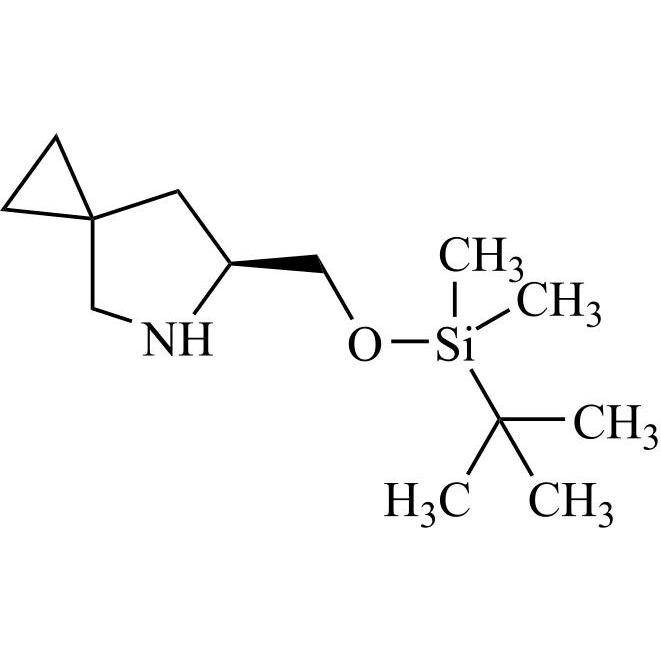 Picture of (6S)-6-[[(tert-Butyldimethylsilyl)oxy]methyl]-5-Azaspiro[2.4] Heptane