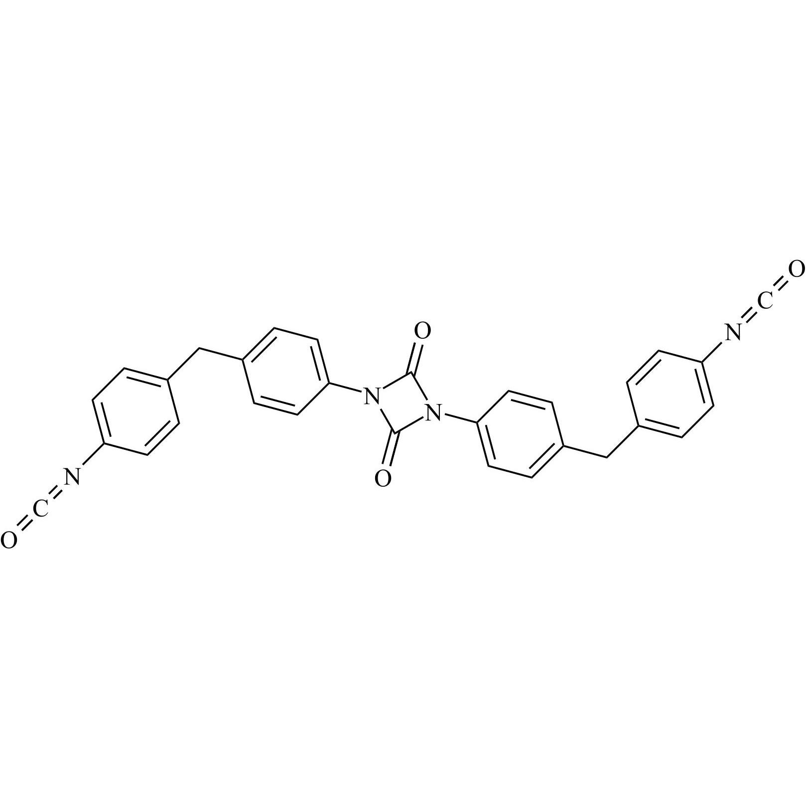 Picture of 1,3-Bis(4-(4-Isocyanatobenzyl)phenyl)-1,3-Diazetidine-2,4-Dione