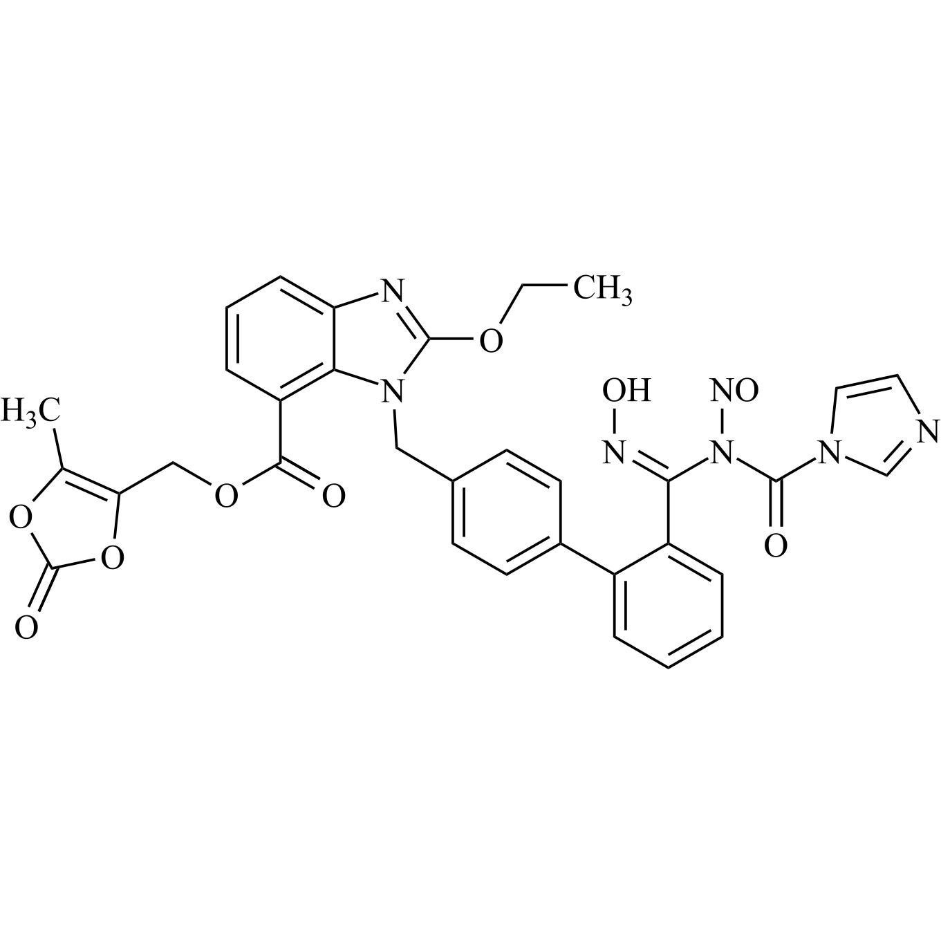 Picture of N-Nitroso Azilsartan Impurity 63