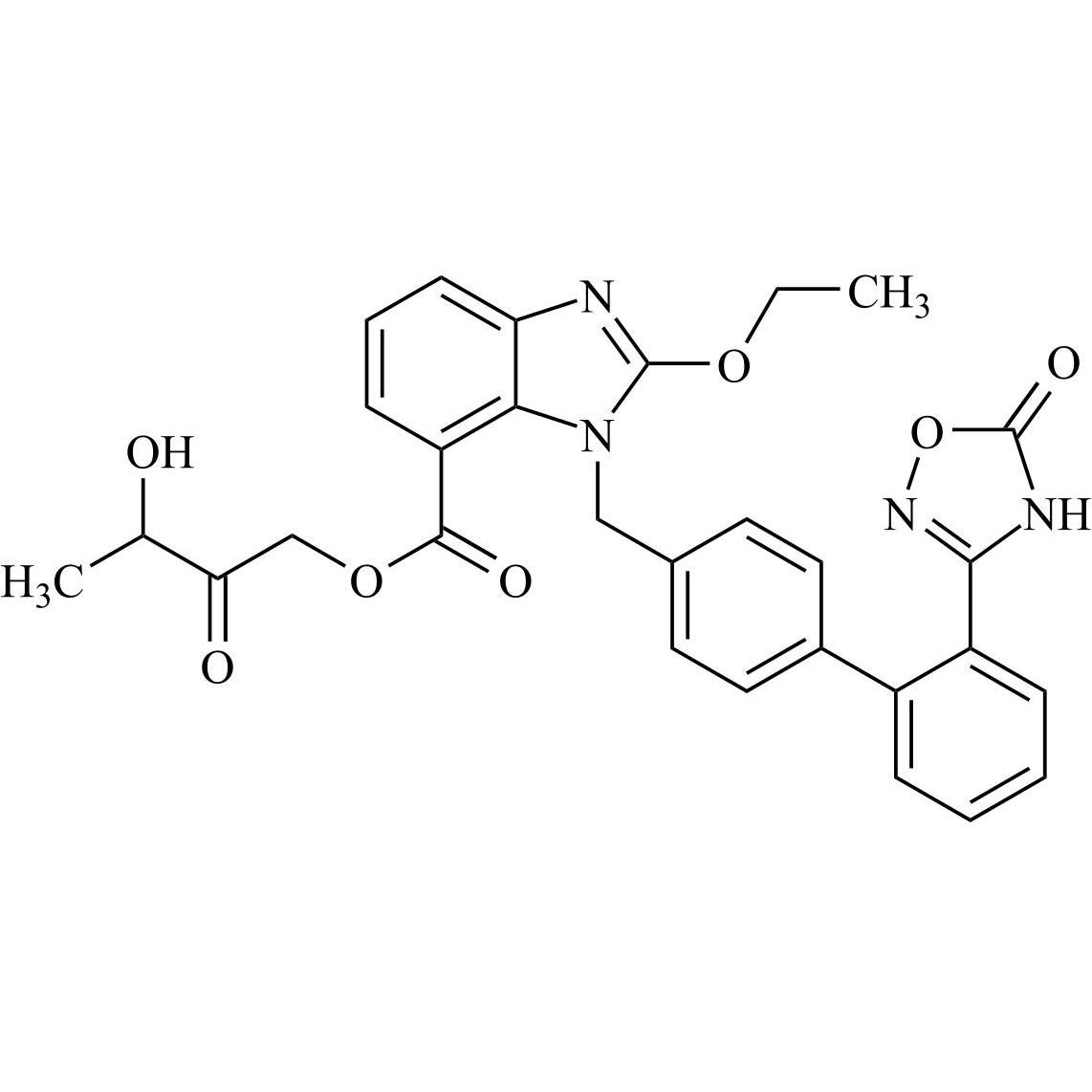 Picture of 3-Hydroxy-2-oxobutyl Azilsartan Ester
