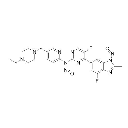 Picture of Abemaciclib N-Desisopropyl N-Dinitroso Impurity