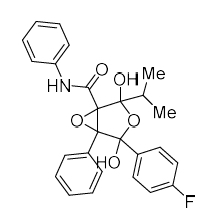Picture of Atorvastatin Epoxy Tetrahydrofuran Impurity