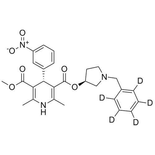 Show details for Barnidipine-d5 Picture of Barnidipine-d5