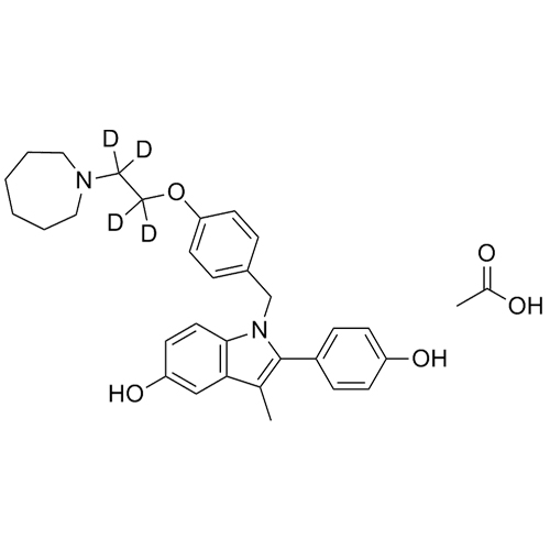 Picture of Bazedoxifene-d4 Acetate