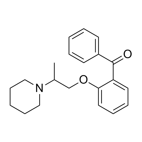 Show details for phenyl(2-(2-(piperidin-1-yl)propoxy)phenyl)methanone Picture of phenyl(2-(2-(piperidin-1-yl)propoxy)phenyl)methanone