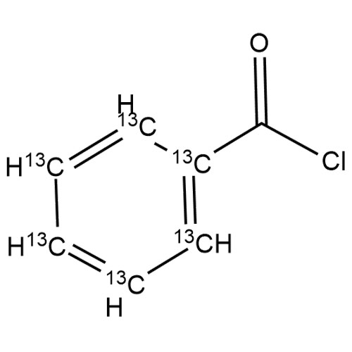 Picture of Benzoyl Chloride-(phenyl-13C6)