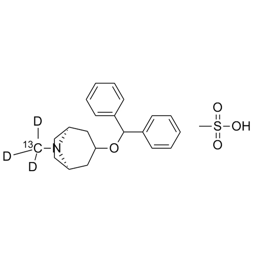 Picture of Benztropine-13C-d3 Mesylate