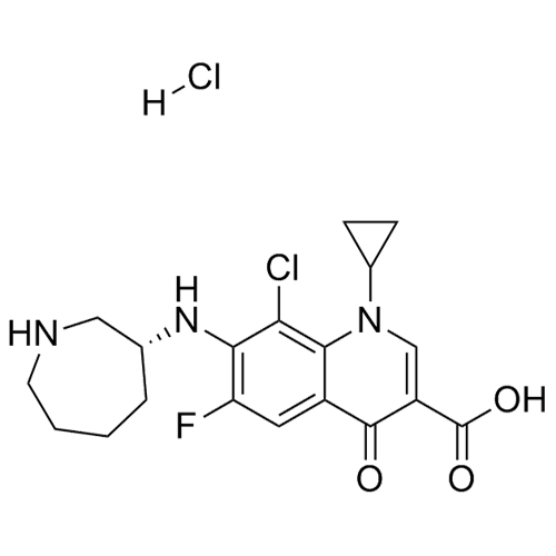 Picture of Besifloxacin Impurity F HCl