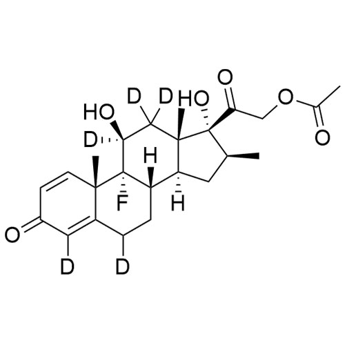 Show details for Betamethasone-4,6,11,12,12-d5 21-Acetate Picture of Betamethasone-4,6,11,12,12-d5 21-Acetate