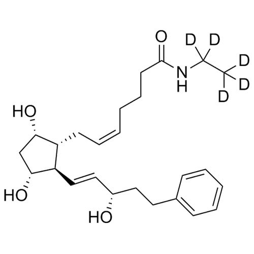 Show details for Bimatoprost-d5 Picture of Bimatoprost-d5