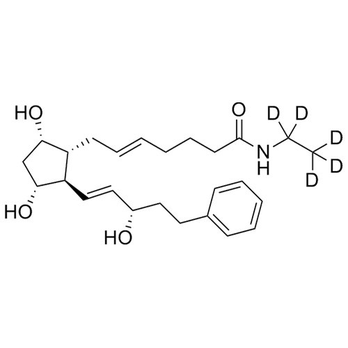 Show details for 5-trans Bimatoprost-d5 Picture of 5-trans Bimatoprost-d5