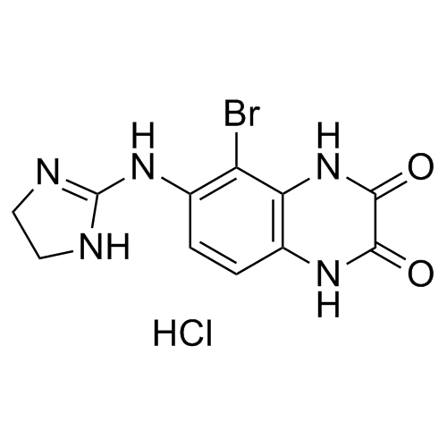 Show details for Brimonidine 2,3-Dione Impurity hydrochloride Picture of Brimonidine 2,3-Dione Impurity hydrochloride