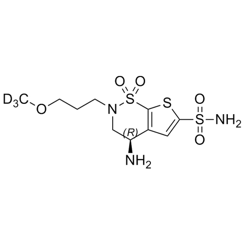 Show details for N-Desethyl Brinzolamide-d3 Picture of N-Desethyl Brinzolamide-d3