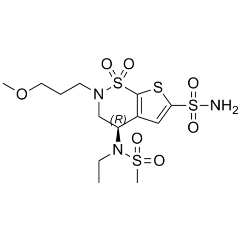 Show details for Brinzolamide Methanesulfonyl Amide Picture of Brinzolamide Methanesulfonyl Amide