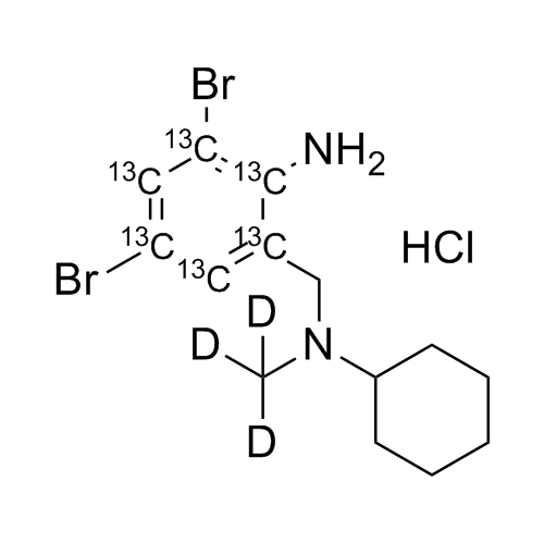 Picture of Bromhexine 13C6-d3 HCl