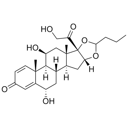 Picture of 6-alpha-Hydroxy Budesonide (Mixture of Diastereomers)