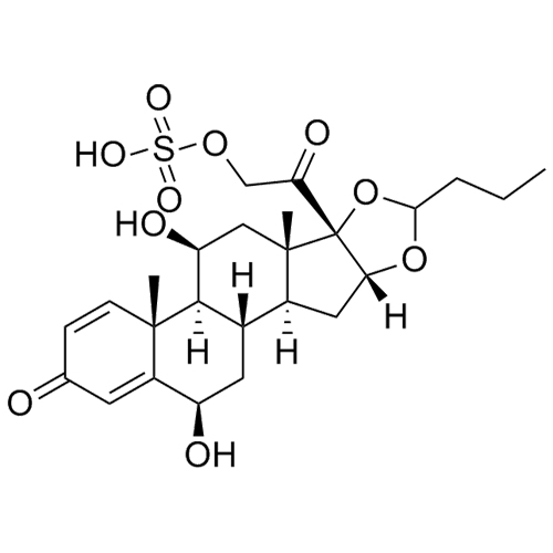 Picture of 6-Beta-Hydroxy Budesonide Sulfate