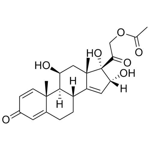 Picture of Budesonide 1,4,14-Triene Triol Acetate Impurity