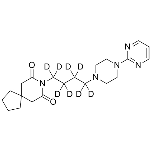 Show details for Buspirone-d8 Hydrochloride Picture of Buspirone-d8 Hydrochloride