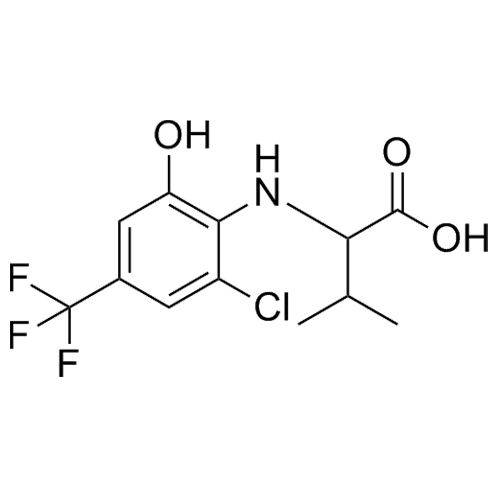 Picture of 2-(2-Chloro-6-hydroxy-4-(trifluoromethyl)phenylamino)-3-methylbutanoic Acid