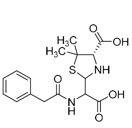 Picture of Benzyl Penicilloic Acid (Mixture of Diastereomers)