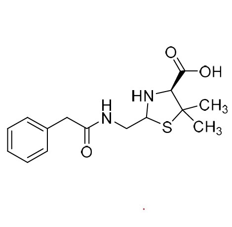 Show details for Benzylpenicillin Potassium Impurity F (Mixture of Diastereomers) Picture of Benzylpenicillin Potassium Impurity F (Mixture of Diastereomers)