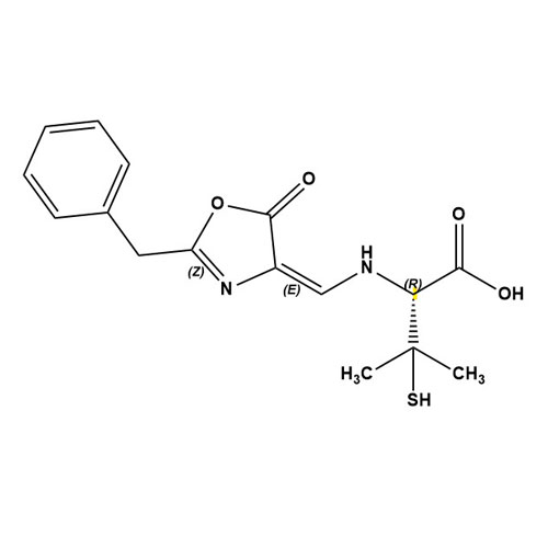 Picture of Benzylpenicillin CP Impurity I (DL-Benzylpenicillenic Acid)