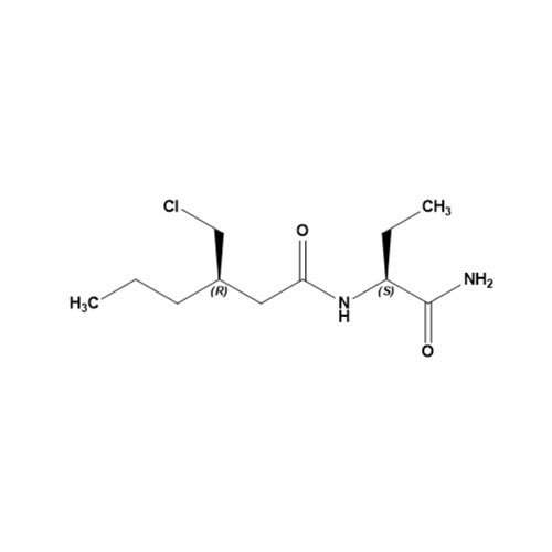 Show details for (R)-N-((S)-1-Amino-1-oxobutan-2-yl)-3-(chloromethyl)hexanamide Picture of (R)-N-((S)-1-Amino-1-oxobutan-2-yl)-3-(chloromethyl)hexanamide