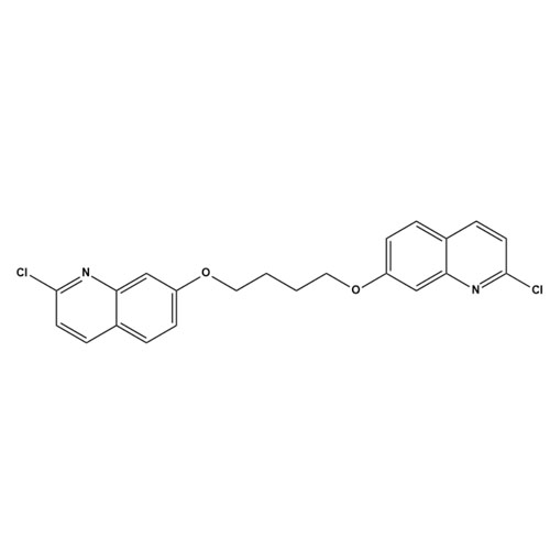 Show details for 1,4-Bis((2-chloroquinolin-7-yl)oxy)butane Picture of 1,4-Bis((2-chloroquinolin-7-yl)oxy)butane