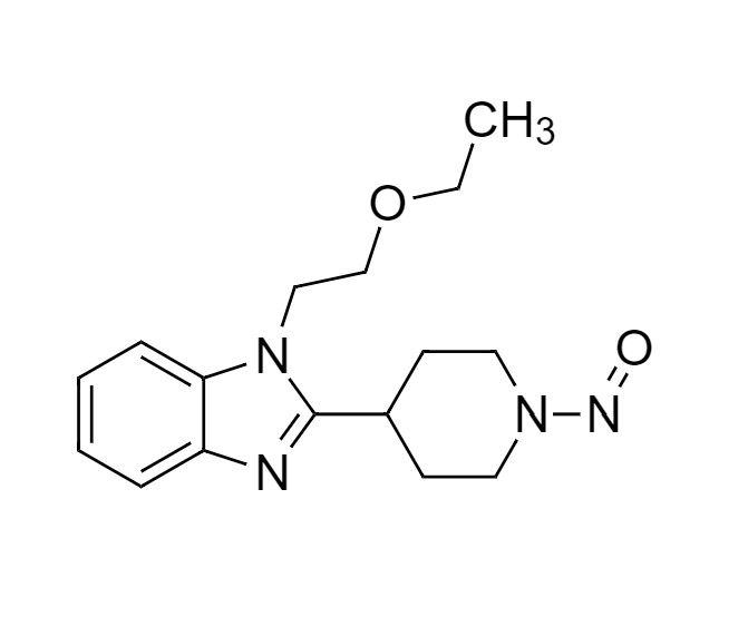 Picture of Bilastine N-Nitroso Desbenzyl Impurity