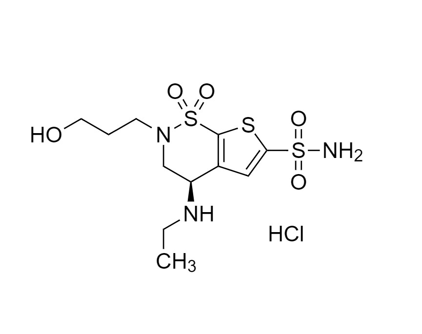 Show details for Brinzolamide Impurity C HCl Picture of Brinzolamide Impurity C HCl