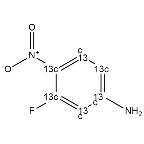 Picture of 3-Fluoro-4-nitrobenzenamine-13C6
